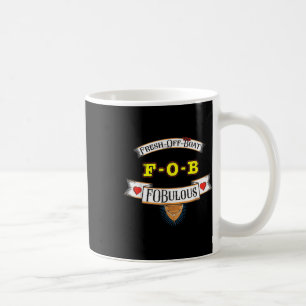 Mug Graphisme Frais débarqué du bateau_ drôle à l'anci