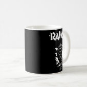 Mug Graphisme Lets Gogo Rancid Logo Musique Rock Band (Devant droit)