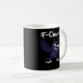 Mug Graphisme Rétro F-Caw-F (Devant droit)