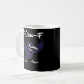 Mug Graphisme Rétro F-Caw-F (Devant gauche)