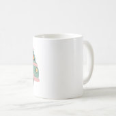 Mug Graphisme Rétro Fourgonnette Vibes Urbaines (Devant droit)