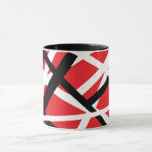 Mug graphisme rouge, noir et blanc (Centre)