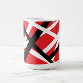 Mug Graphisme rouge, noir et blanc (Centre)