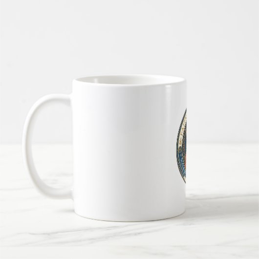 Mug Graphisme Spiritualité Contemplative Monastique Jé (Gauche)