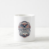 Mug Graphisme vectoriel de fierté de petite ville du M (Centre)