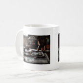 Mug Graphiste - Au bureau de l'imprimeur (Devant gauche)