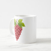 Mug Grappe de raisin moderne (Devant gauche)