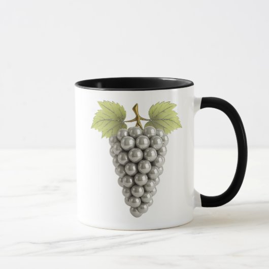 Mug Grappe de raisin stylisée (Droite)