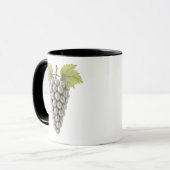 Mug Grappe de raisin stylisée (Devant gauche)