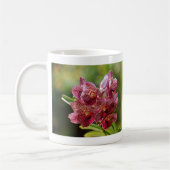 Mug Grappe d'orchidées Vanda tropicales (Gauche)
