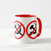 Mug Gras café anti-communiste (Devant droit)