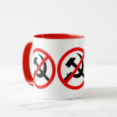 Mug Gras café anti-communiste (Devant gauche)