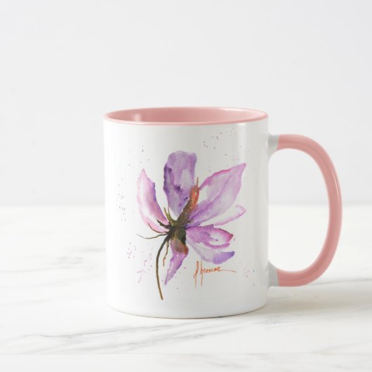 Mug Gras Floral IV (Droite)