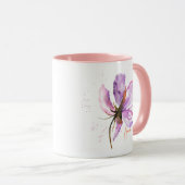 Mug Gras Floral IV (Devant droit)