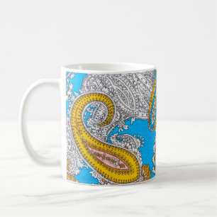 Mug Gras, grungy, islamique, psychédélique, coloré