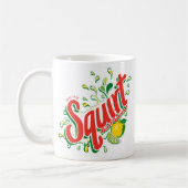 Mug Gras Rétro "Soif d'écureuil Quencher" Citrus Soda (Gauche)