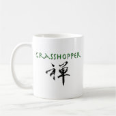 Mug Grasshopper avec le symbole "Zen" (Gauche)