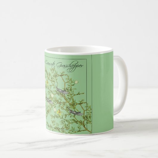 Mug Grasshopper créosote (Devant droit)