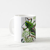 Mug Grasshopper in natural environment 251024IREF222 - (Devant gauche)