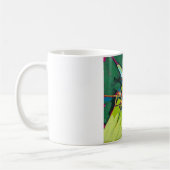 Mug Grasshopper Painting - Gift for Insect Lovers (Gauche)