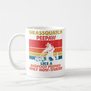 Mug Grassquatch Peepaw Bigfoot Drôle Tondeuse à gazon