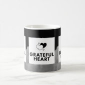 Mug Grateful Heart. Coffee Mug. (Centre)