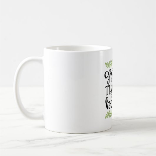 Mug Grateful thankful blessed (Gauche)