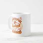 Mug Grateful Thanksgiving gentil 2024 (Devant gauche)