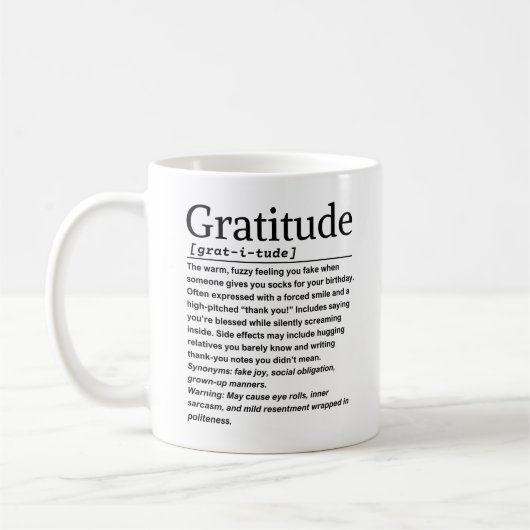 Mug Gratitude (Gauche)