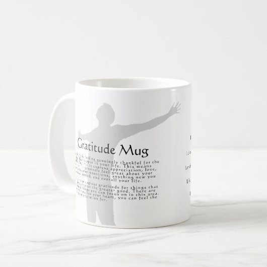 Mug Gratitude (Devant gauche)