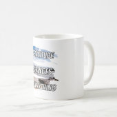 Mug Gratitude change tout - qoute de motivation (Devant droit)