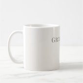 Mug Gratitude – Conception de typographie minimale (Gauche)