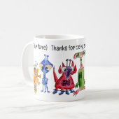 Mug Gratitude Galactique - (Devant gauche)