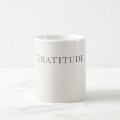 Mug Gratitude – Minimal Typography Design (Centre)