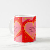 Mug Gratitude Remains™ : Affirmation d'amour et d'inte (Devant gauche)