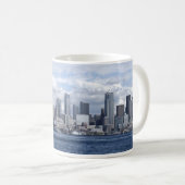 Mug Gratte-ciel de Seattle Washington (Devant droit)