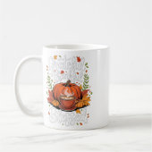 Mug Gratuit Merci Bienheureux Café Citrouille Chute qu (Gauche)