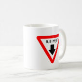 Mug Gravité.  C'est la loi (Devant droit)