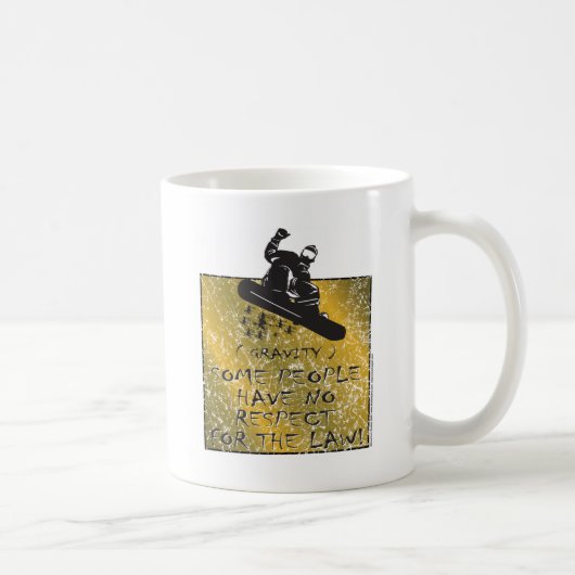 Mug Gravity Snowboarder (Droite)