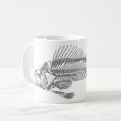 Mug Gravure à l'eau-forte zoologique classique - (Devant gauche)