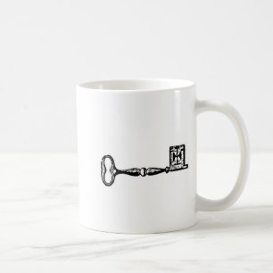 Mug Gravure antique de fausse clé