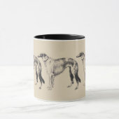 Mug Gravure de Borzoi Martynow (Centre)