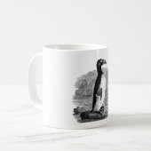 Mug Gravure du bois de grand pingouin (Devant gauche)