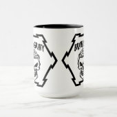 Mug Gravure du cerveau (Centre)