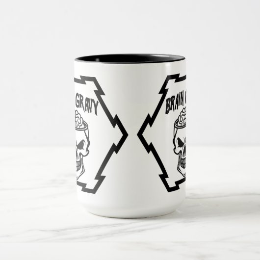 Mug Gravure du cerveau (Centre)