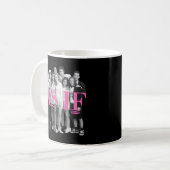 Mug Gravure en cluster comme si (Devant gauche)