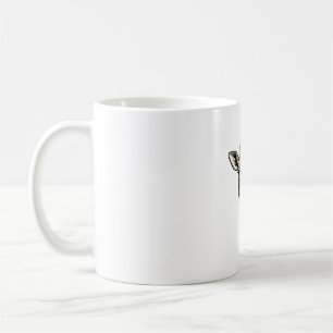 Mug Gravure vintage girafe conception d'art vectoriel_