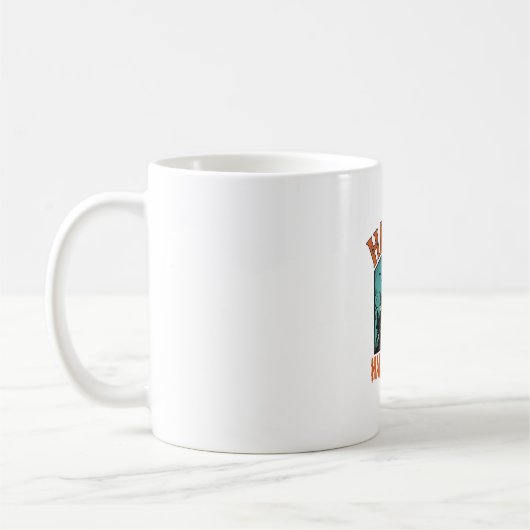 Mug Gravure Vintage Joyeux Halloween Maison Hantée De (Gauche)