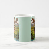 Mug gravure zèbre vers 1900 (Centre)