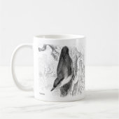 Mug Gravures d'oiseaux - un Nuthatch & Treecreeper (Gauche)